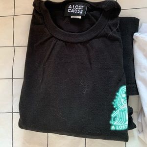 A lost cause long sleeve hour glass T shirt